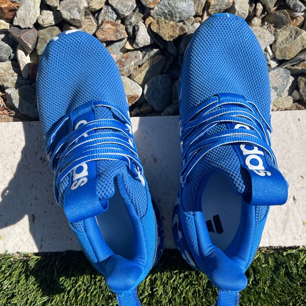 Adidas Blue Sneakers with Camouflage Detail - Picture 5 of 6